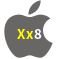 Aplicativo Xx8 para iOS