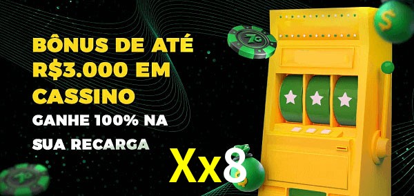 Xx8 melhor bônus de depósito